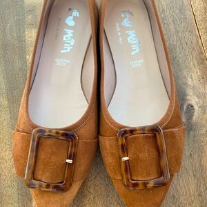 Cute flats made in Italy size 8